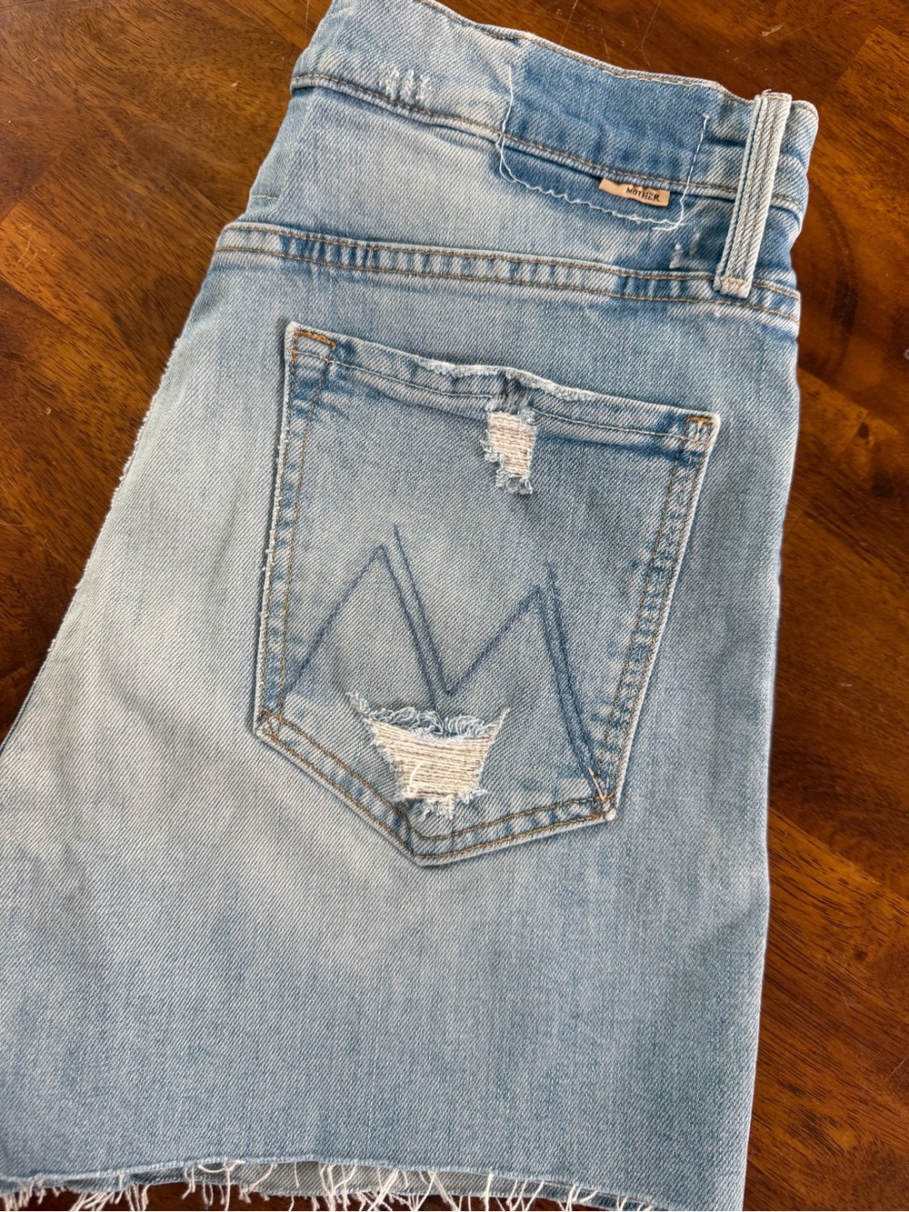 Mother Superior Tomcat Jean Shorts 31